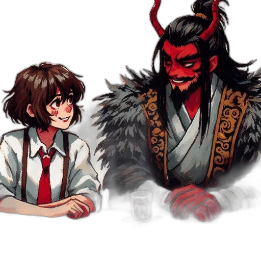 concept art, pixel art, fantasy art, anime, fire, red, dark, animated transparent PNG cut-out