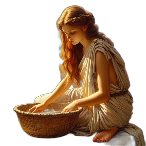 food, jewelry, dress, oil painting, photorealistic, fantasy art, concept art, forest transparent PNG cut-out