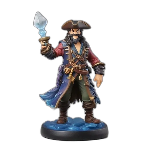 fantasy art, concept art, detailed, miniature transparent PNG cut-out
