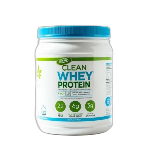 close-up, image, container, clean, whey, protein, powder, orgain transparent PNG cut-out
