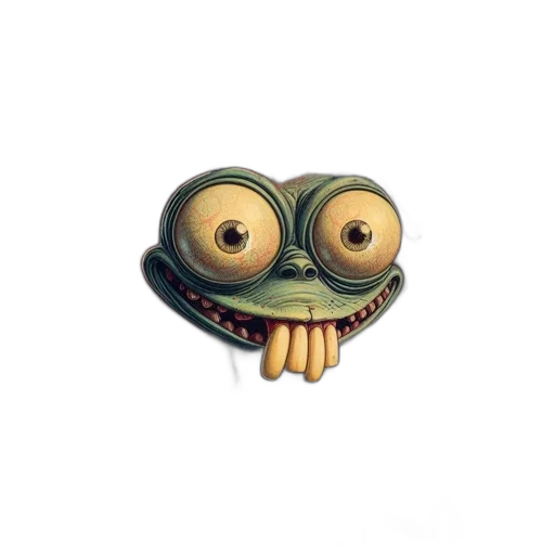mask, creature, face, animal, 3d render, photorealistic, concept art, cartoon transparent PNG cut-out