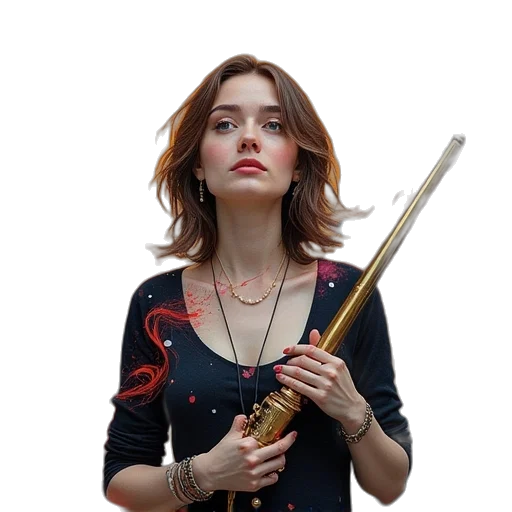 staff, sword, weapon, jewelry transparent PNG cut-out