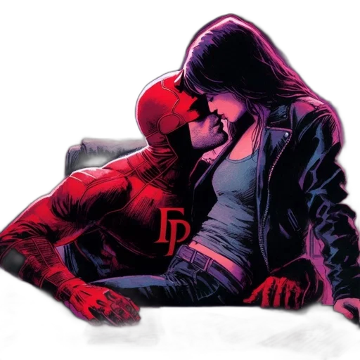 jacket, comic book art, concept art, cyberpunk, neon lights, fire, red, two transparent PNG cut-out