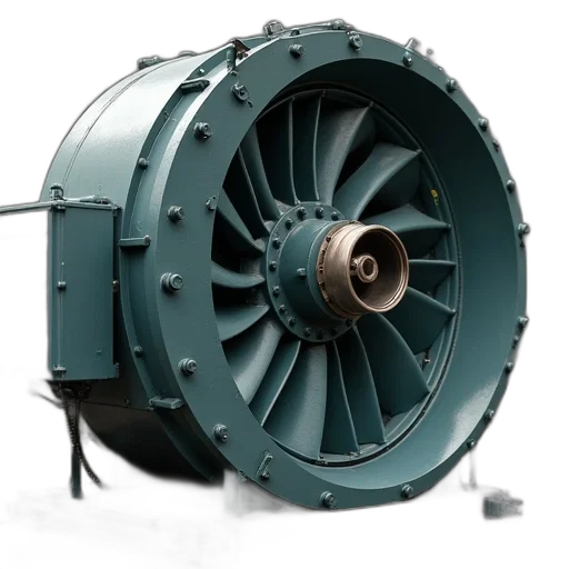 weapon, umbrella, 3d render, concept art, blower, motor, wheel, fan transparent PNG cut-out
