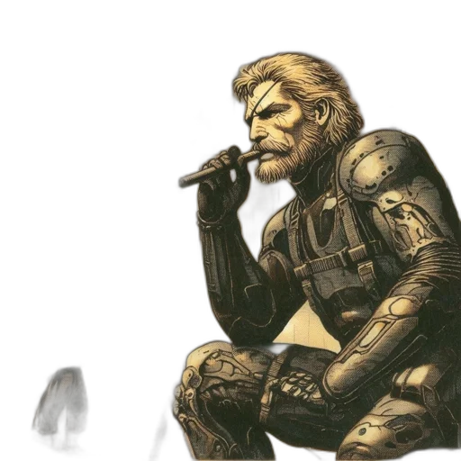 animal, jacket, concept art, comic book art, cyberpunk, photorealistic, earth tones, industrial transparent PNG cut-out