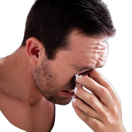 mask, face, food, photorealistic transparent PNG cut-out