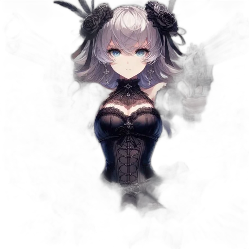 dress, mask, robot, dragon, fantasy art, pixel art, anime, concept art transparent PNG cut-out