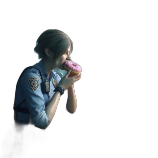 food, weapon, staff, jacket, concept art, photorealistic, vaporwave, 3d render transparent PNG cut-out