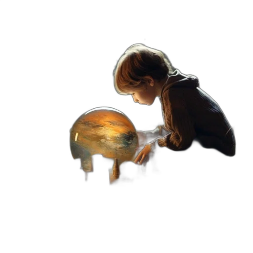 animal, hair, creature, jewelry, 3d render, concept art, photorealistic, outer space transparent PNG cut-out