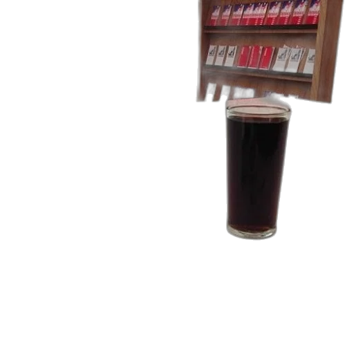 bottle, furniture, staff, food, photorealistic, 3d render, dark, meal transparent PNG cut-out