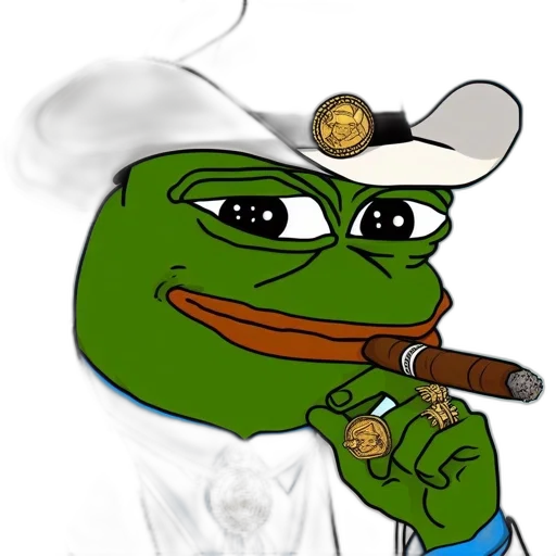 hat, staff, photorealistic, cartoon, animated, frog, wearing, white transparent PNG cut-out