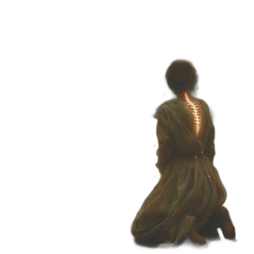 dress, hair, jacket, jewelry, 3d render, concept art, pixel art, photorealistic transparent PNG cut-out