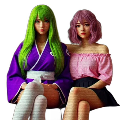 dress, 3d render, vaporwave, concept art, photorealistic, green, neon, pastel transparent PNG cut-out