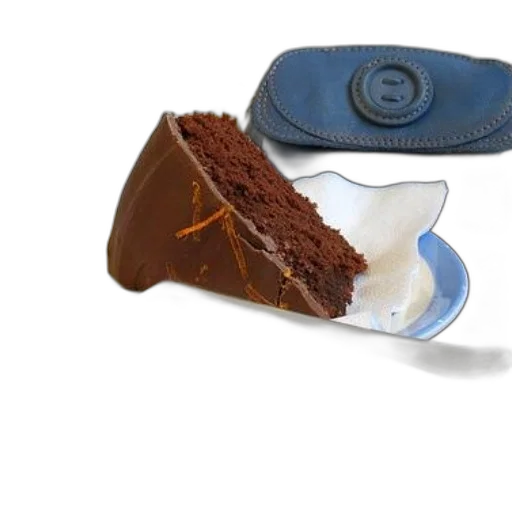 shoes, hat, food, crown, 3d render, photorealistic, slice, chocolate transparent PNG cut-out