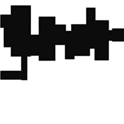 crown, robot, weapon, staff, pixel art, 3d render, concept art, monochrome transparent PNG cut-out