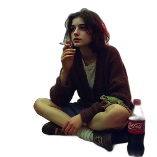 jacket, bottle, face, creature, photorealistic, concept art, pixel art, oil painting transparent PNG cut-out