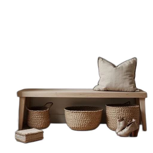 furniture, 3d render, photorealistic, earth tones transparent PNG cut-out