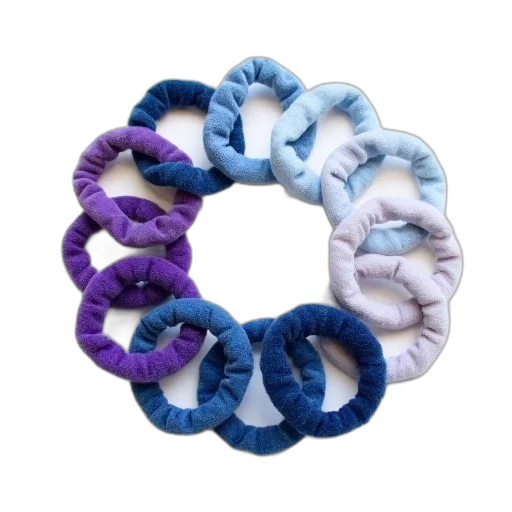 jewelry, crown, blue, pastel, collection, colorful, hair, ties transparent PNG cut-out