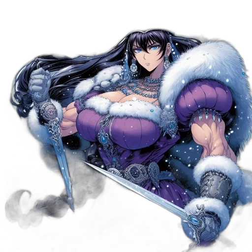 weapon, sword, concept art, fantasy art, comic book art, pixel art, snow, animated transparent PNG cut-out