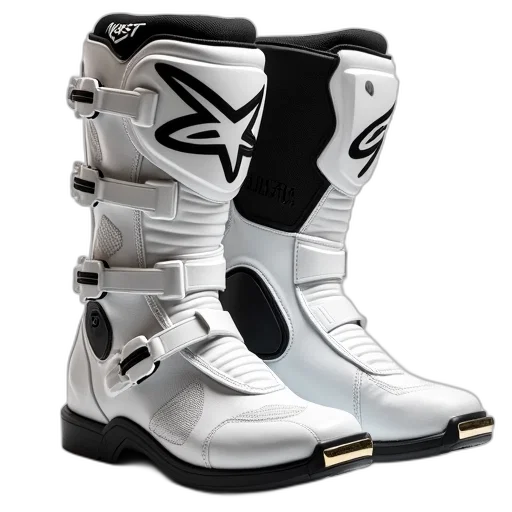 shoes, alpinestar, boots, white transparent PNG cut-out