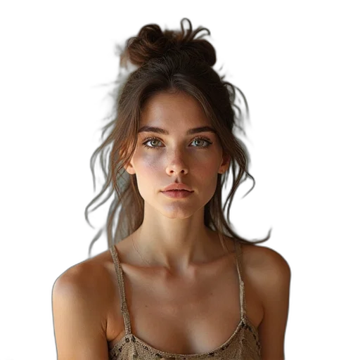 hair, jewelry, crown, face transparent PNG cut-out
