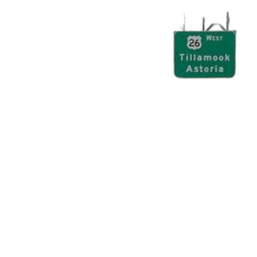 green, highway, sign, portland, directs, drivers, beaverton, tigard transparent PNG cut-out