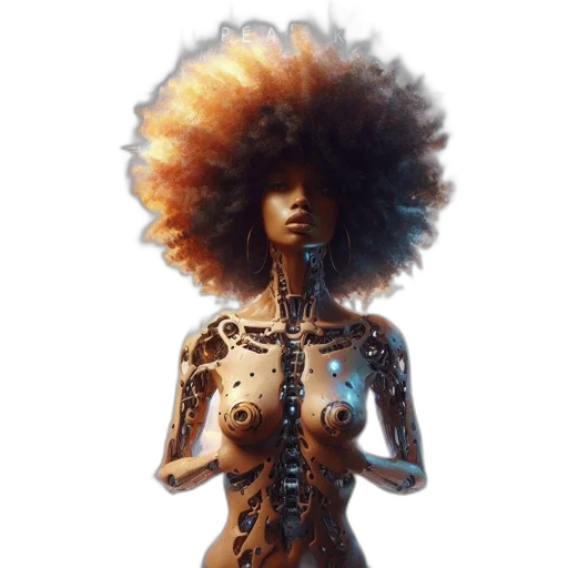 dress, hair, crown, jewelry, concept art, fantasy art, photorealistic, 3d render transparent PNG cut-out