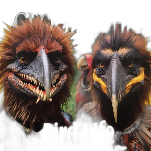 mask, animal, creature, concept art, 3d render, photorealistic, fantasy art, national transparent PNG cut-out