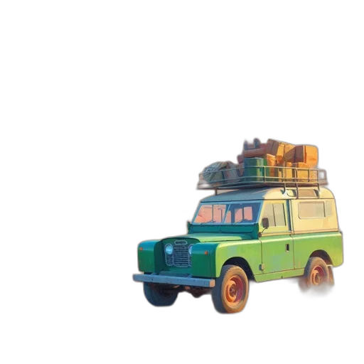 car, furniture, animal, concept art, 3d render, watercolor, photorealistic, city street transparent PNG cut-out