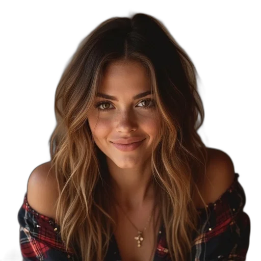 face, jewelry, dress, hair transparent PNG cut-out