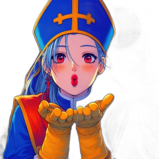 staff, face, crown, sword, anime, watercolor, fantasy art, concept art transparent PNG cut-out
