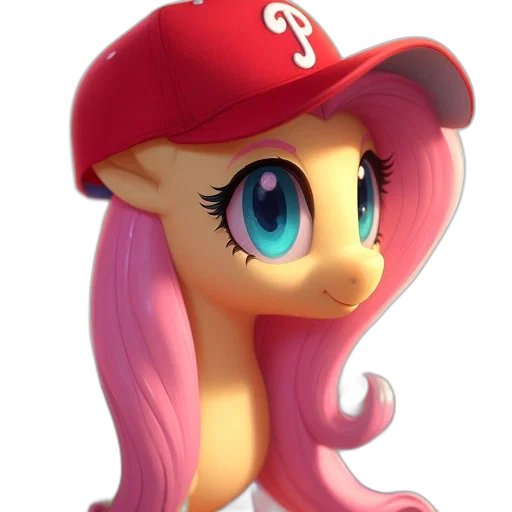 hat, staff, 3d render, cartoon, photorealistic, anime, animated, pony transparent PNG cut-out