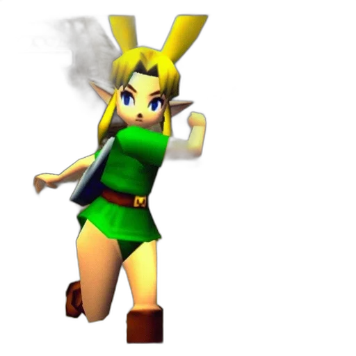 dress, weapon, staff, mask, 3d render, pixel art, concept art, green transparent PNG cut-out