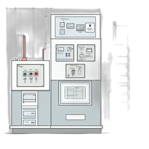 3d render, concept art, ladder, diagram transparent PNG cut-out