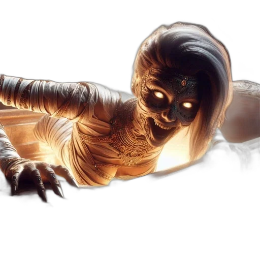 creature, mask, face, hair, concept art, photorealistic, comic book art, 3d render transparent PNG cut-out
