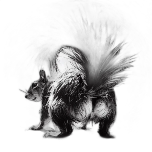 animal, hair, creature, dragon, concept art, photorealistic, pencil sketch, fantasy art transparent PNG cut-out