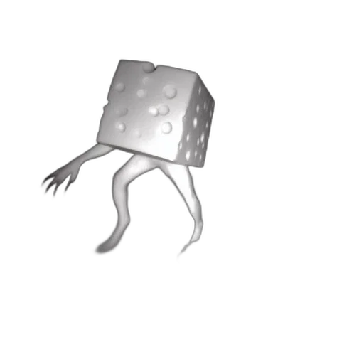 creature, robot, hat, animal, concept art, 3d render, pixel art, fantasy art transparent PNG cut-out