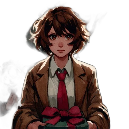 jacket, face, staff, mask, concept art, anime, comic book art, pixel art transparent PNG cut-out