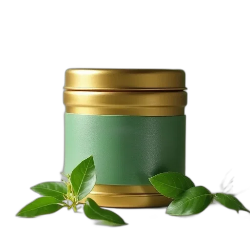 3d render, green, packaging, box transparent PNG cut-out