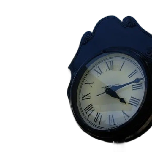 jewelry, 3d render, photorealistic, vintage-style, clock, roman, numerals, stands transparent PNG cut-out
