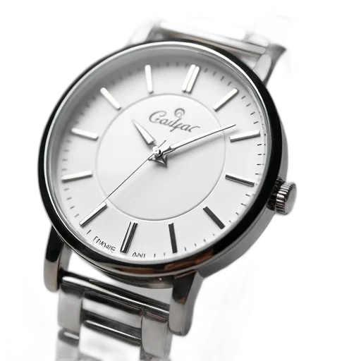 jewelry, lady, stainless, steel, wrist, watch, white, dial transparent PNG cut-out