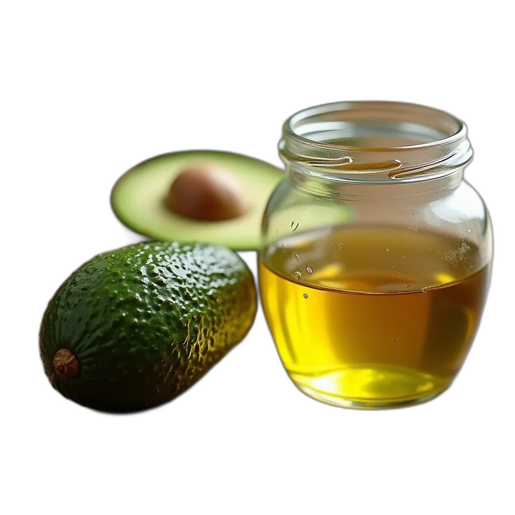 food, bottle, mask, crown, photorealistic, 3d render, ripe, avocado transparent PNG cut-out