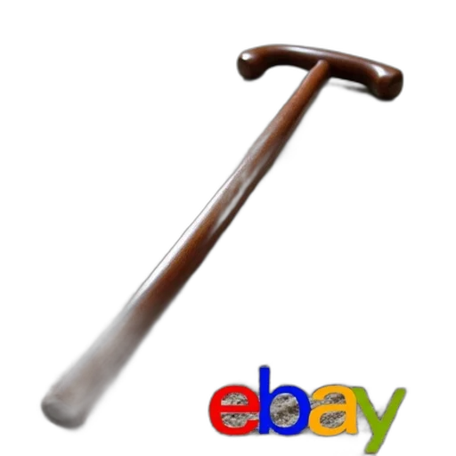 staff, weapon, sword, umbrella, wooden, cane, curved, handle transparent PNG cut-out