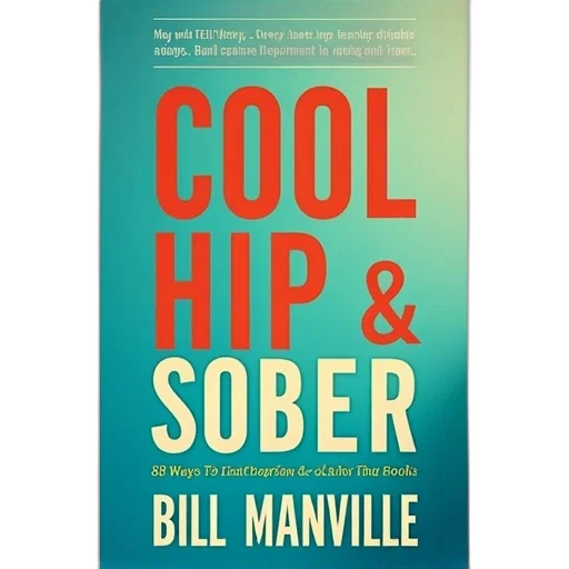 cover, book, cool, hip, sober, ways, beat, booze transparent PNG cut-out