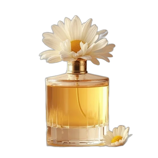 crown, bottle, flower, daisy transparent PNG cut-out