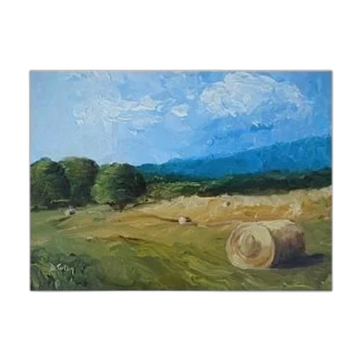 hat, oil painting, photorealistic, watercolor, concept art, forest, sunset, snow transparent PNG cut-out