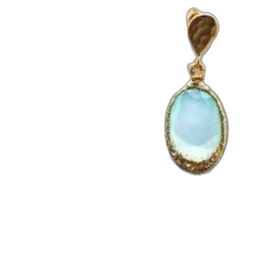 jewelry, pastel, elegant, gold, earrings, large, oval, blue-green transparent PNG cut-out