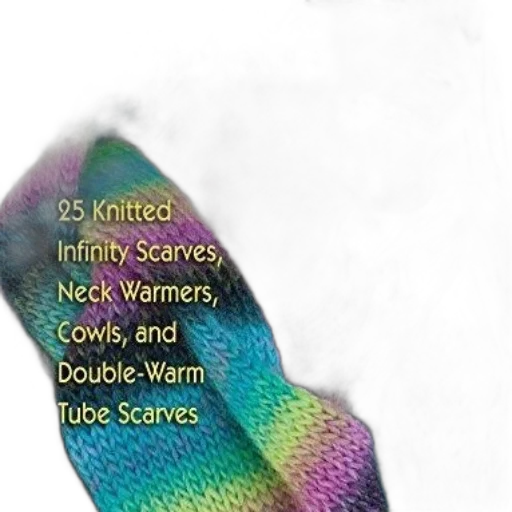 jewelry, woman, wearing, colorful, knitted, scarf, text, about transparent PNG cut-out
