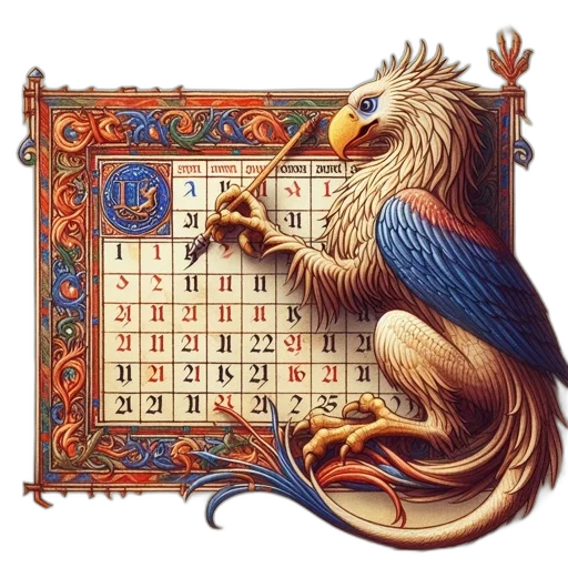 dragon, jewelry, fantasy art, illustration, shows, stylized, calendar, featuring transparent PNG cut-out