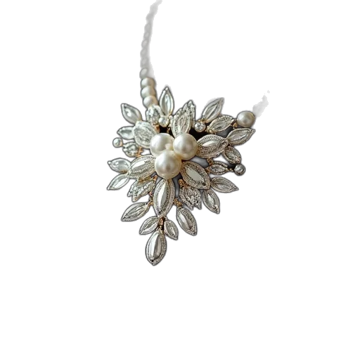 jewelry, crown, flower, 3d render transparent PNG cut-out